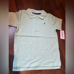 4T | Carters | Aqua Polo | NWT